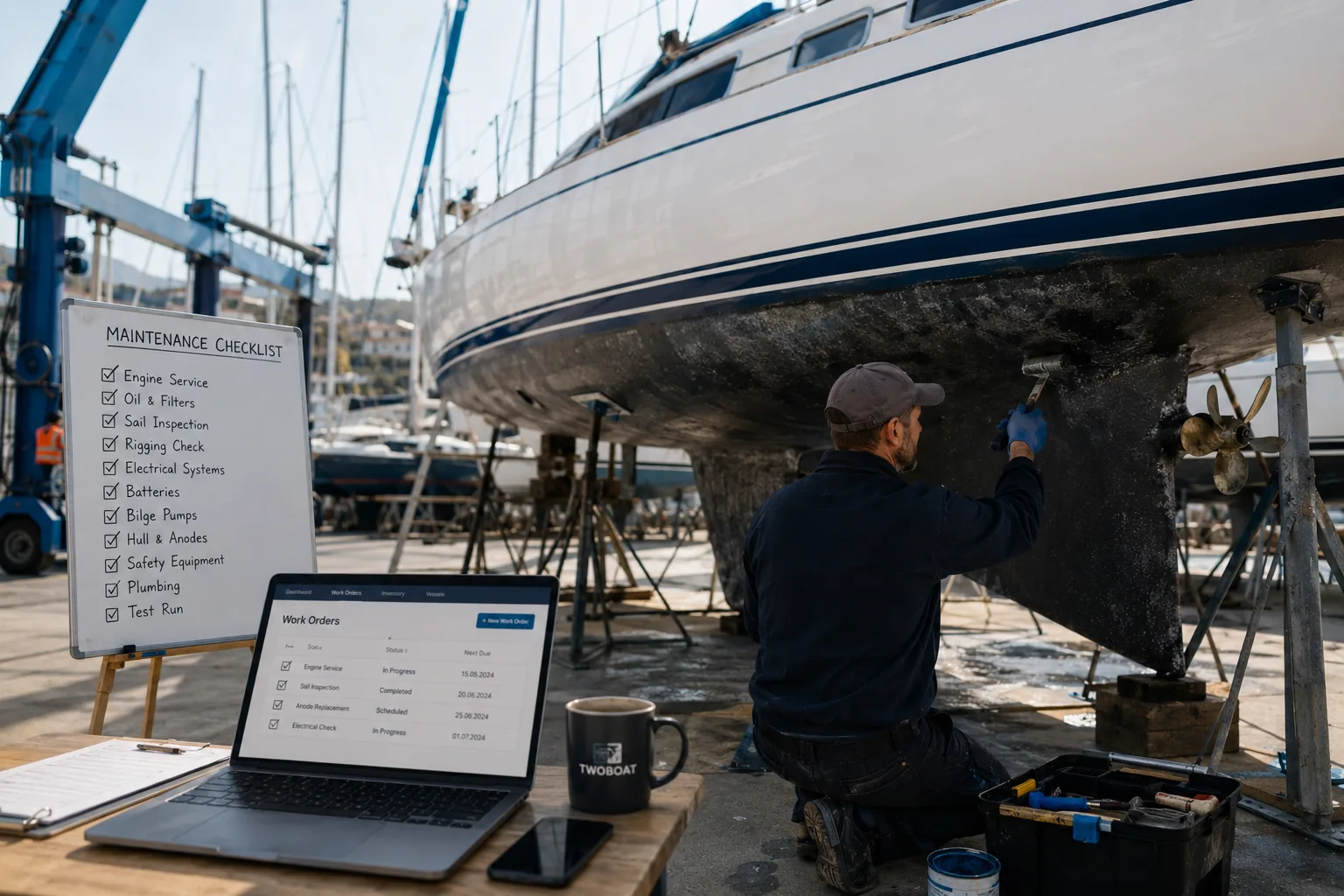Boat Maintenance Workflow: Complete Service Management Guide