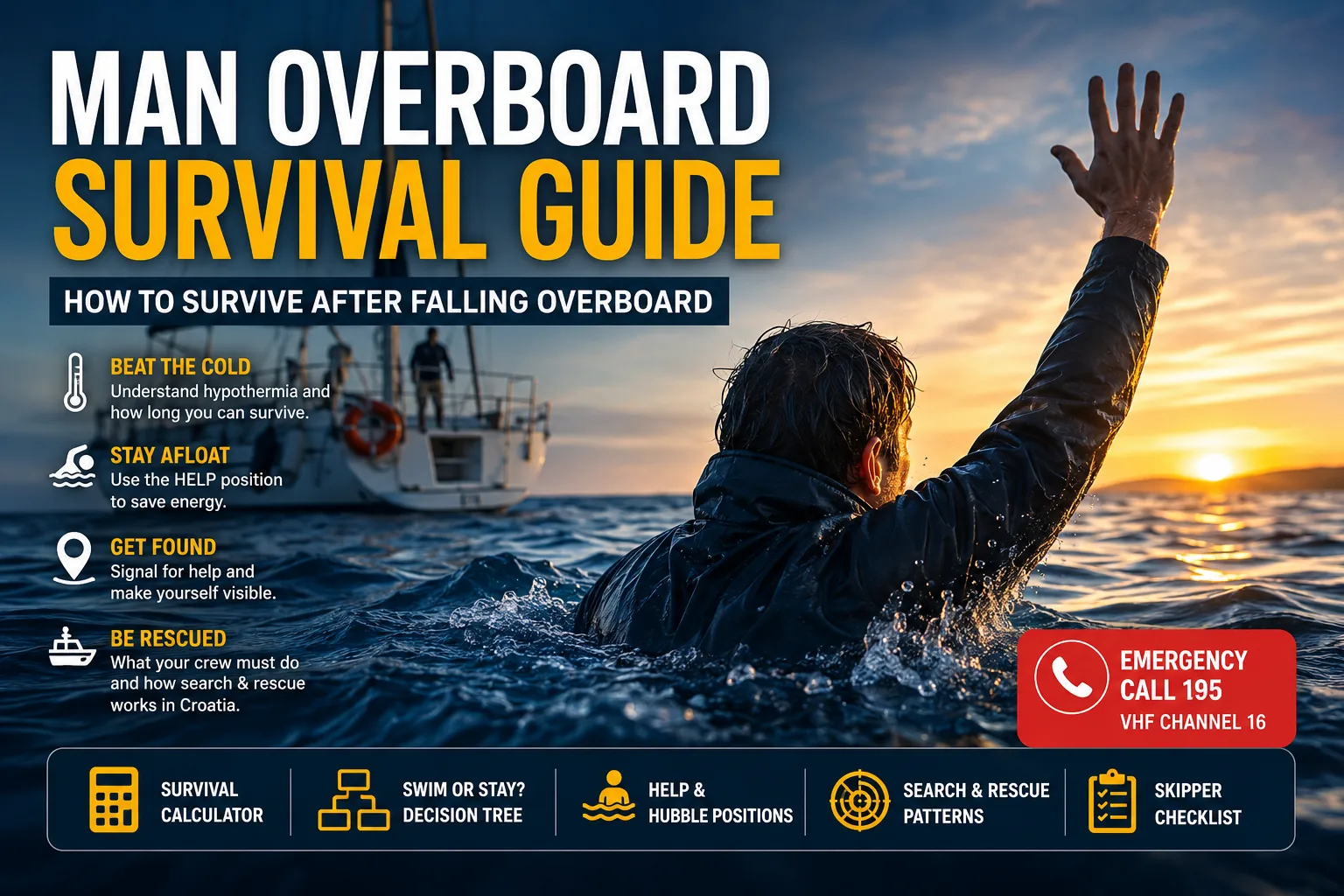 How to Survive After Falling Overboard: Complete Man Overboard Guide