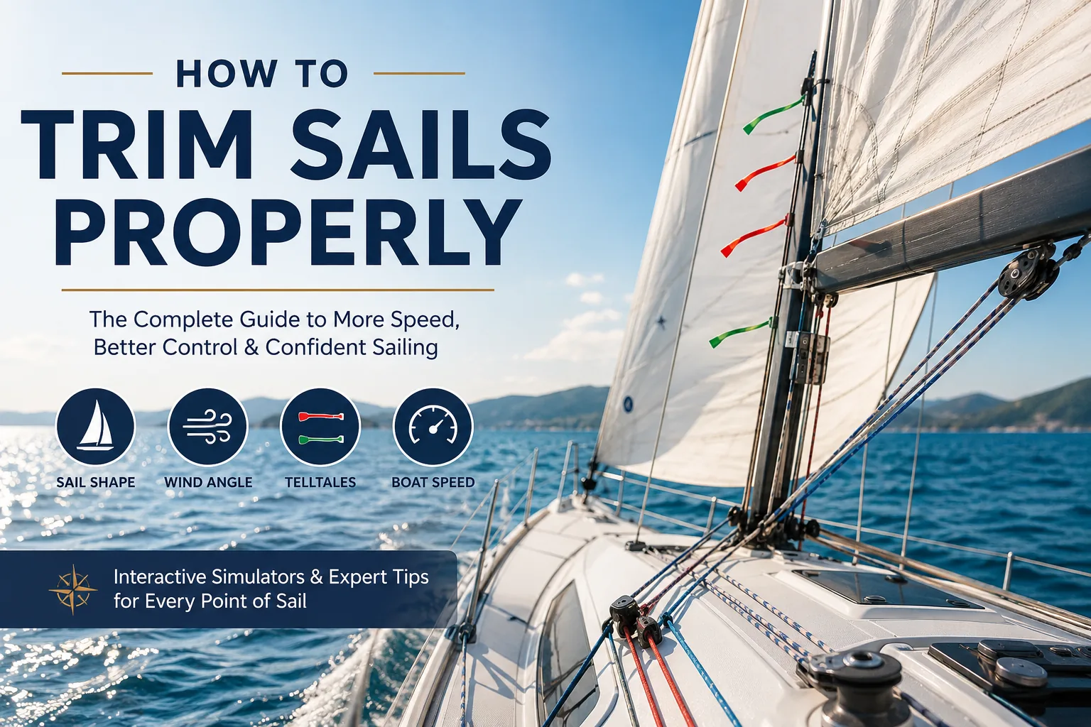 How to Trim Sails Properly