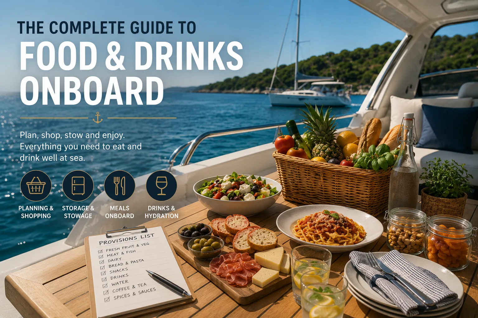 The Complete Guide to Food & Drinks Onboard