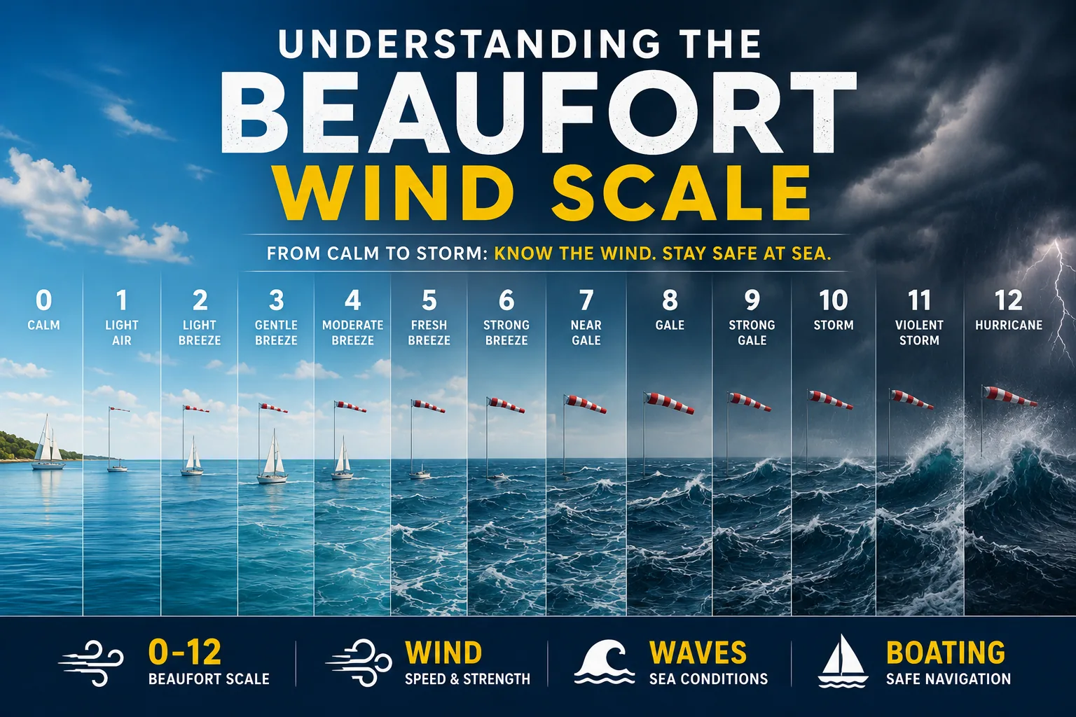 Understanding the Beaufort Wind Scale: Complete Guide for Boaters
